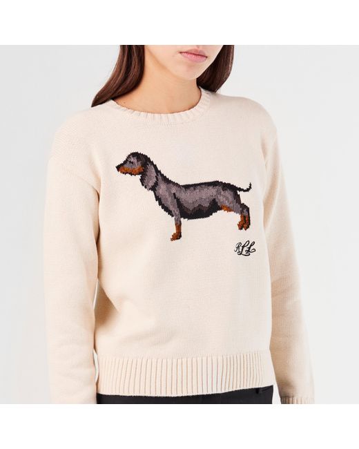 Ralph Lauren Natural Crew Neck Jumper