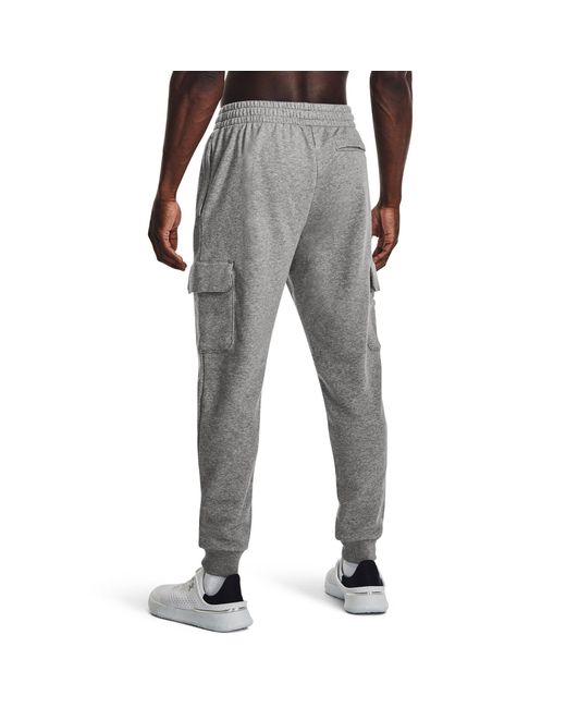 Under Armour Gray Ua Rival Fleece Joggers for men
