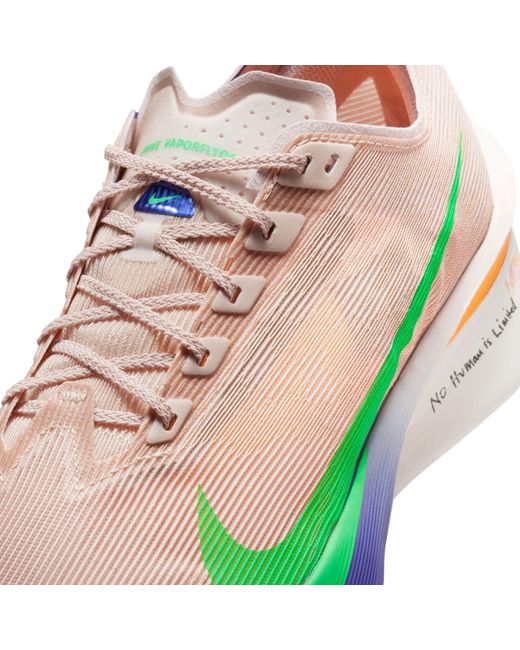 Nike Green Vaporfly 4 Running Shoes for men