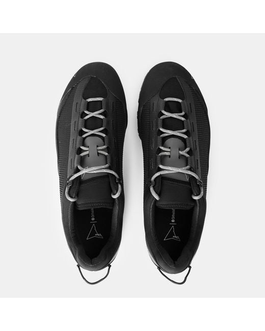 Roa Black Hida Low Chunky Trainers for men