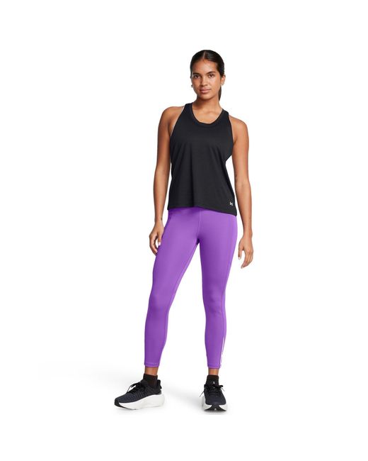 Under Armour Purple Fly Fast Ankle Legging