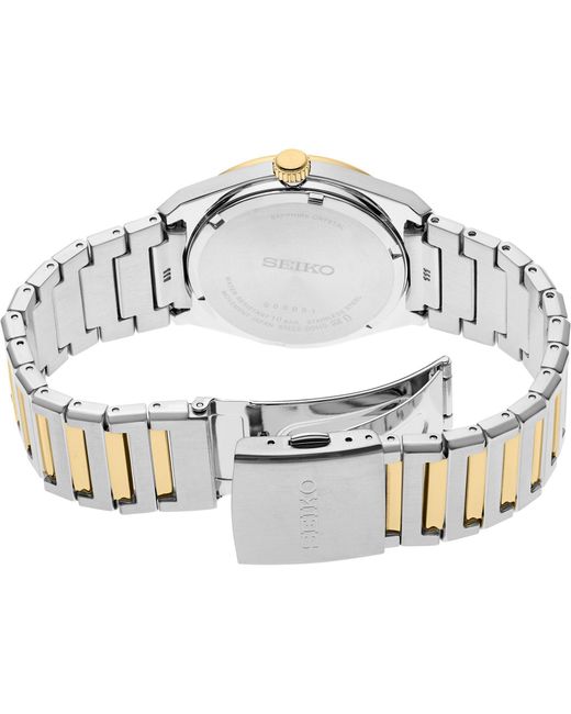 Seiko Metallic Classic Quartz Analogue Quartz Watch for men