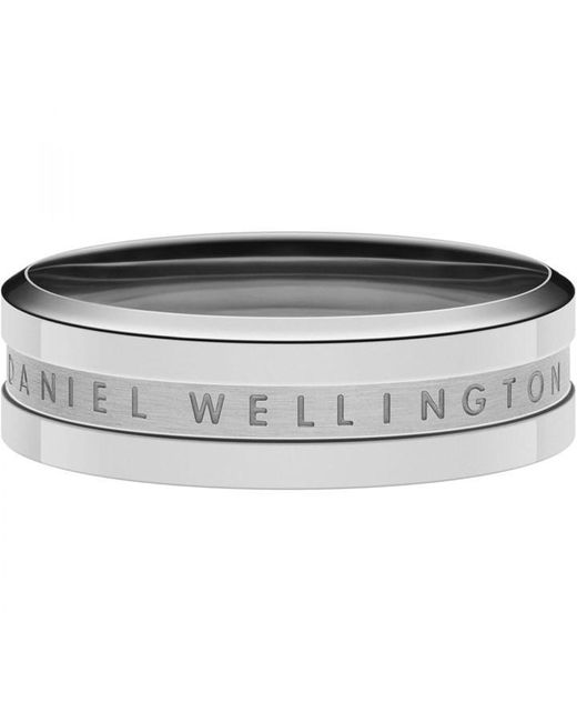 Daniel Wellington Metallic Steel Ring