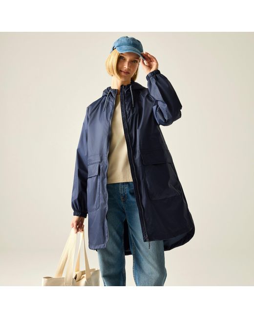 Regatta Blue Brindel Pack-It Waterproof Isolite Jacket