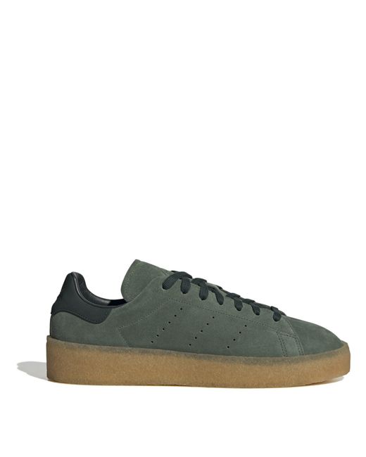 Adidas Originals Green Stan Smith Crepe Shoes for men