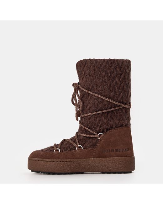 Moon Boot Brown Snow Boots