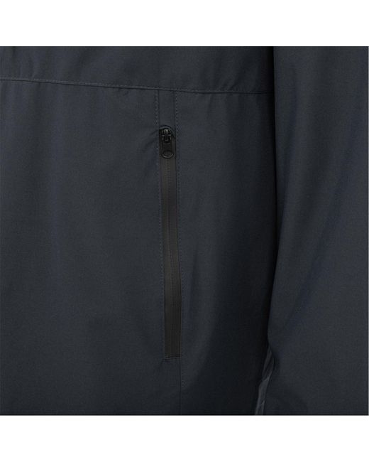 Gelert Blue Hooded Water Resistant Windproof Waterproof Jacket for men