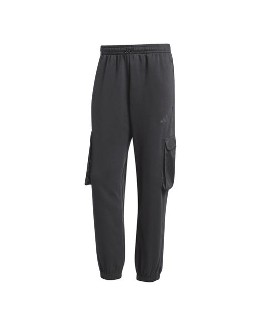Adidas Black Utility Joggers for men