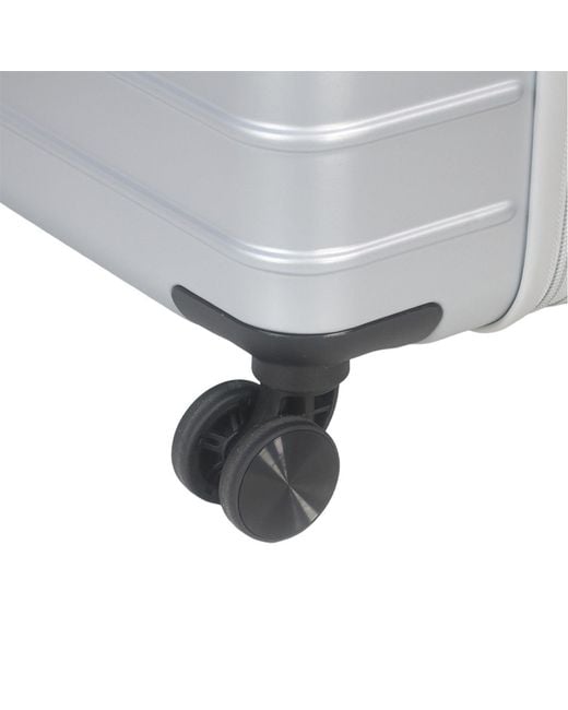Kangol Gray Adults Hard Suitcase