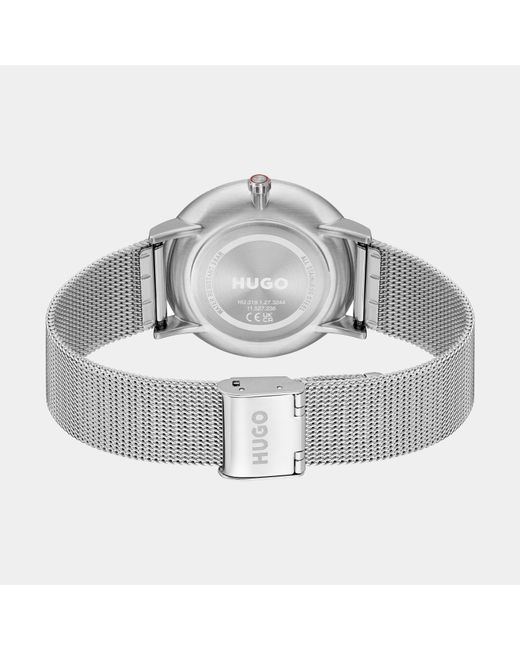 HUGO Blue Gents #Style Stainless Steel Mesh Watch for men