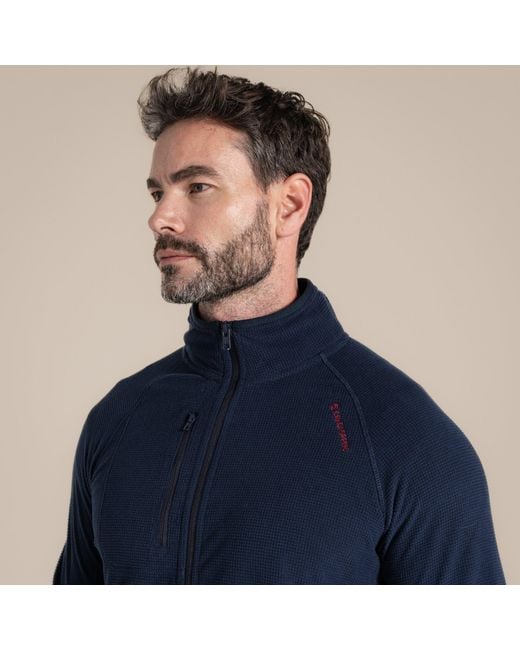 Craghoppers Blue Nosilife Bromsgrove Quick-Drying Golf Jacket for men