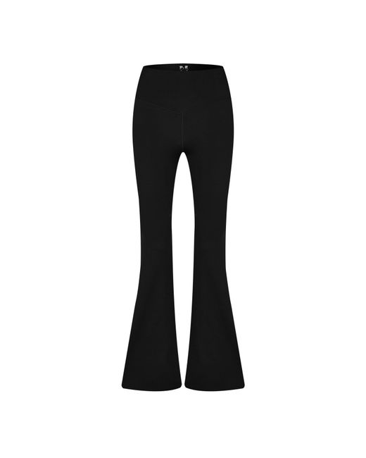 P.E Nation Black Preview Flared Leggings