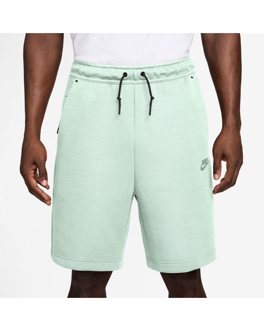 Nike Green Sportswear Tech Fleece Shorts for men