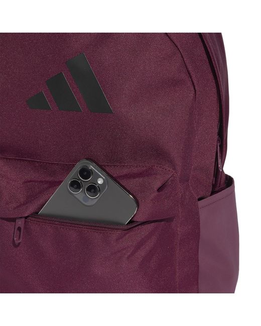 Adidas Purple Classic Badge Of Sport Backpack
