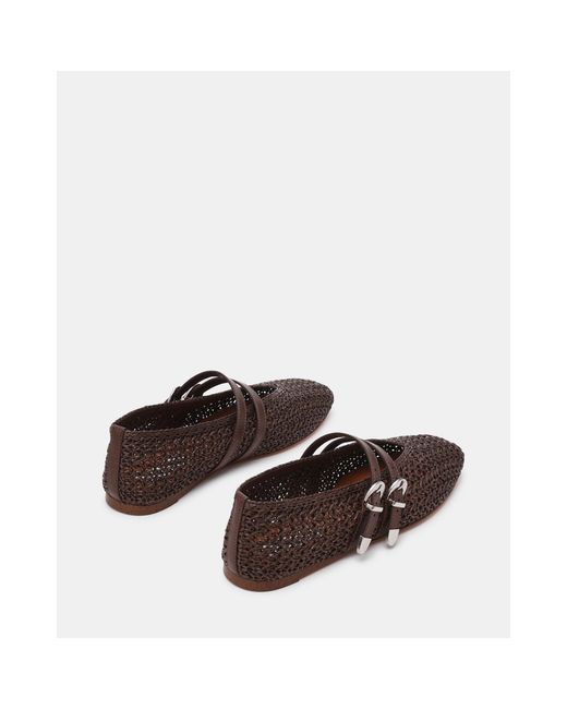 Steve Madden Brown Ballet Pumps