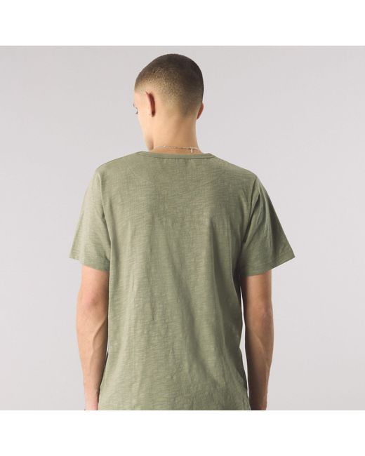 Pretty Green Green Aquarelle Print Regular Fit T-Shirt for men