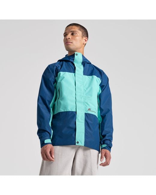 Craghoppers Blue Dustin Waterproof Jacket for men