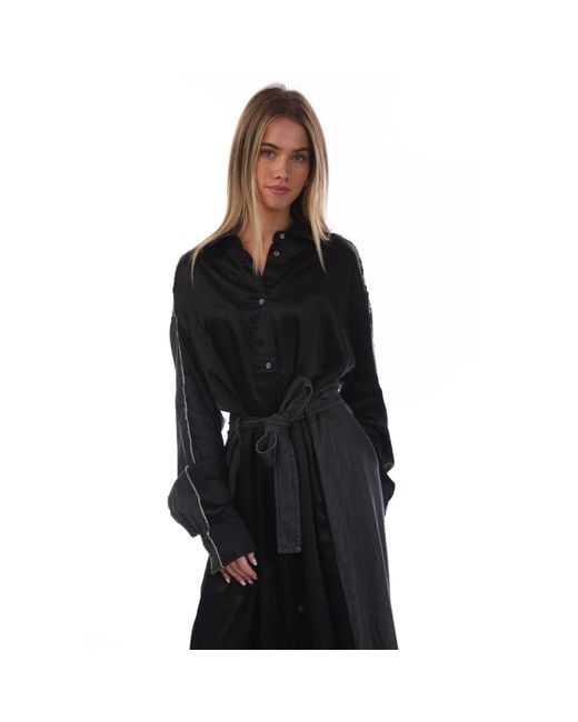 DIESEL Black D-Paige-Stram Dress