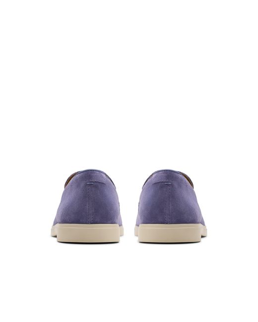 Clarks Blue Torford Easy Slip-On Loafers for men