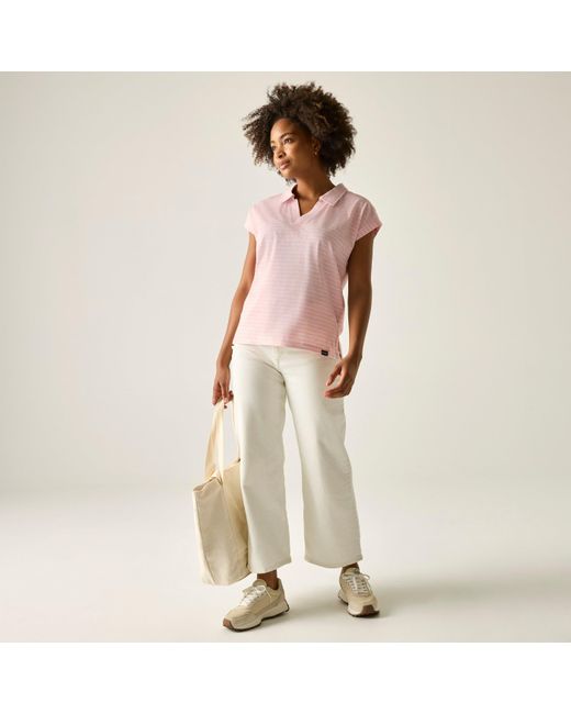 Regatta Pink Lorana Breathable T-Shirt