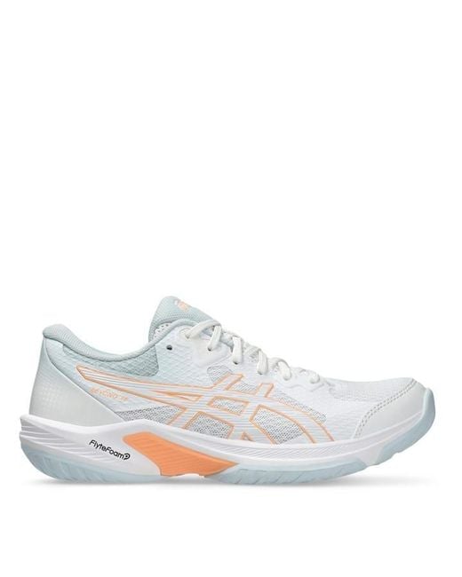 Asics netball shoes grey deals