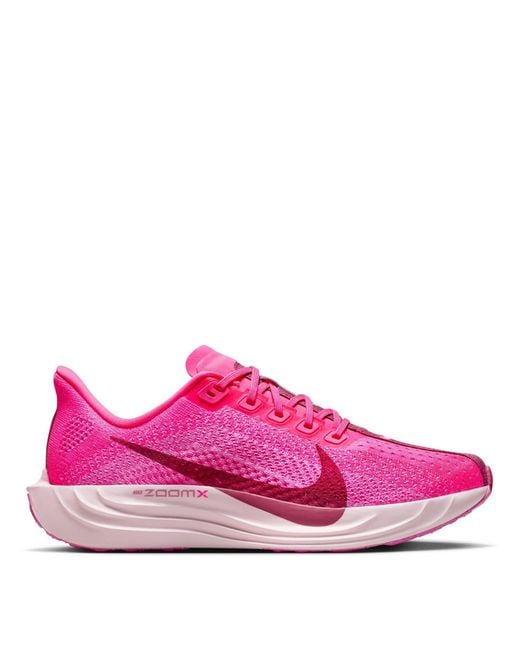 Nike Pink Pegasus Plus Running Shoes