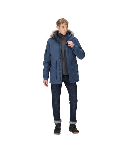 Regatta Blue Salinger Iii Waterproof Jacket for men