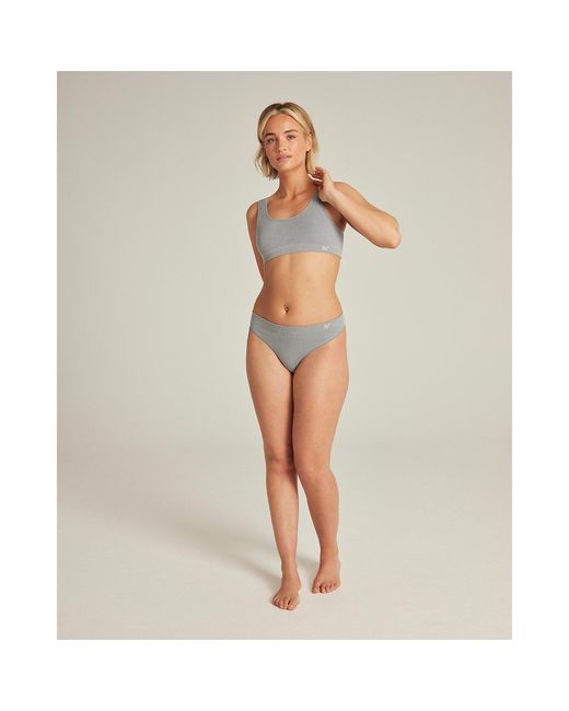 Nudea Gray The Seamless Thong