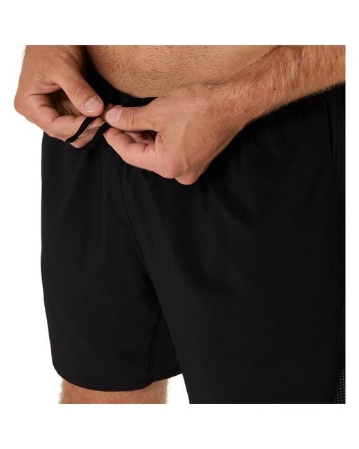 Asics Black Core 7In Short Running for men