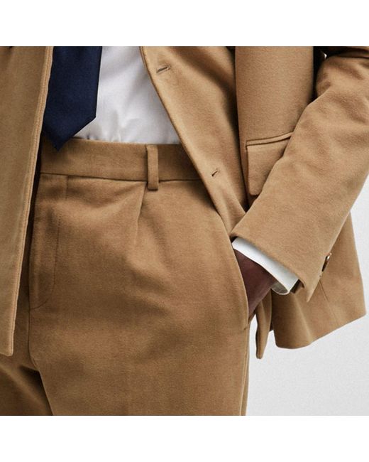 Boss Brown C-Peter Relaxed-Fit Trousers for men