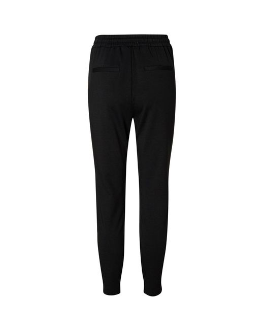 Vero Moda Black Vmeva Cuffed Trousers