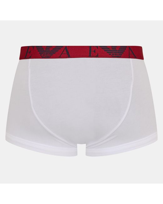 Emporio Armani Multicolor 3-Pack Logo Trunks for men