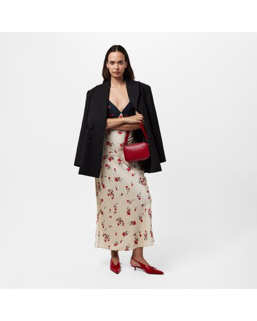French Connection Metallic Ennis Slip Dress