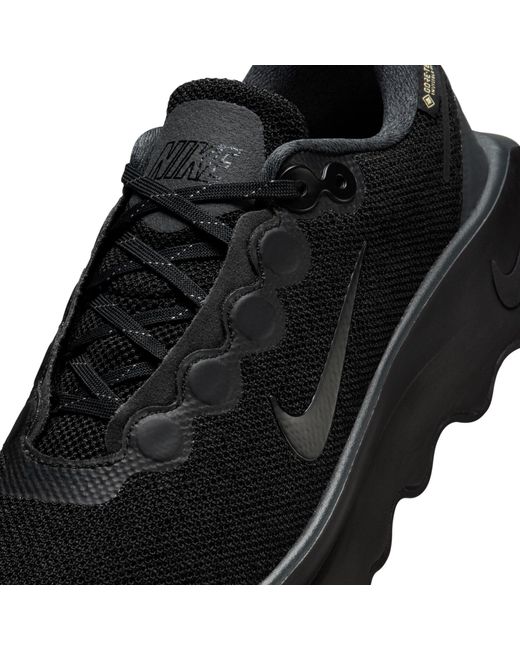 Nike Black Motiva Gore-Tex Weatherized Road Running Shoes Training