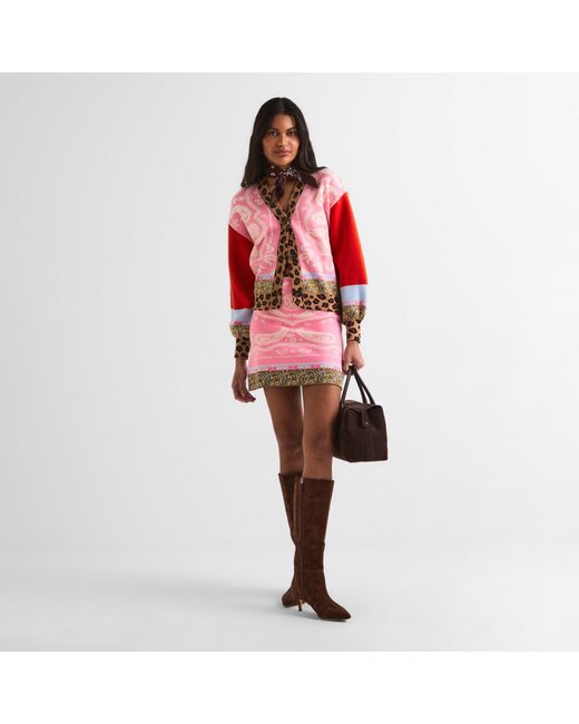 Never Fully Dressed Pink Knitted Skirt