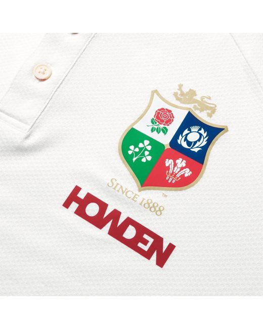 Canterbury White British And Irish Lions Polo Shirt 2025 Adults for men