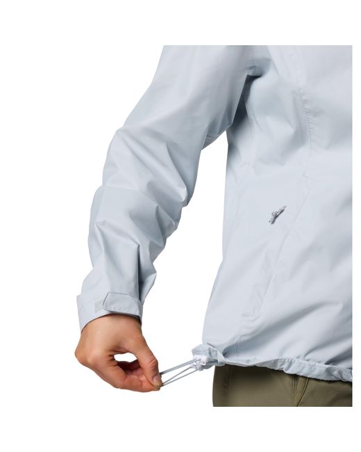 Columbia Gray Arcadia Ii Waterproof Jacket