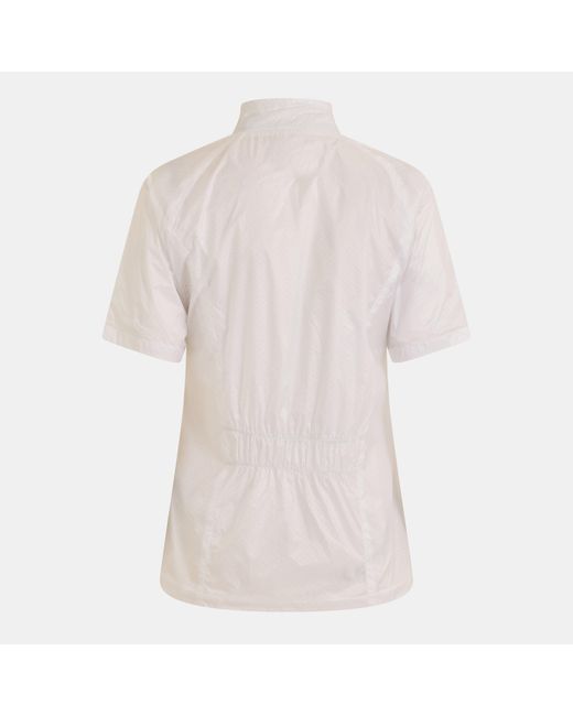 Calvin Klein White Weather Resistant Performance Golf Jacket