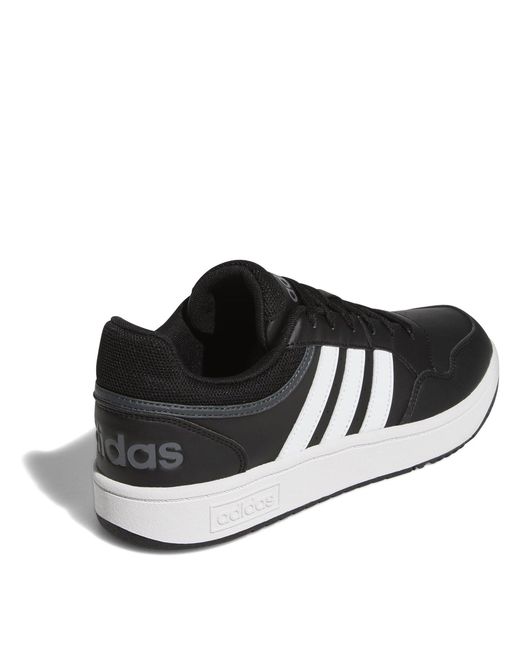 Adidas Black Hoops 3.0 Trainers for men
