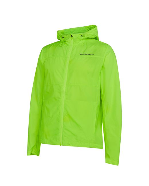 Endura Green Hummvee Waterproof Windproof Long Sleeve Performance Cycling Jacket for men