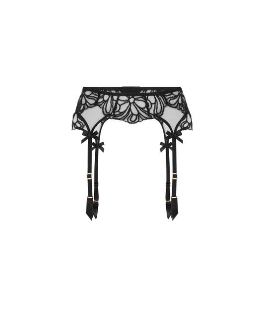 Agent Provocateur Black Nelle Suspender