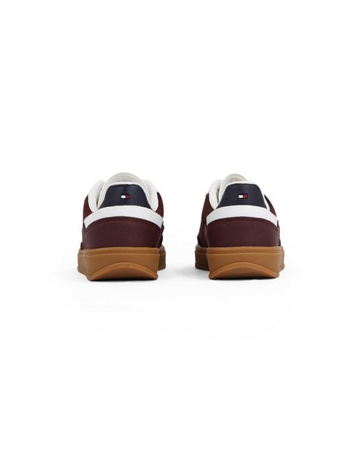 Tommy Hilfiger Brown Th Heritage Court Trainers