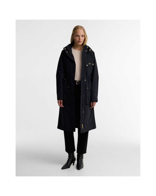 Barbour Black Aeroready Hoodie