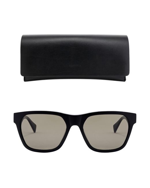 AllSaints Black Uv Protection Wayfarer Sunglasses for men