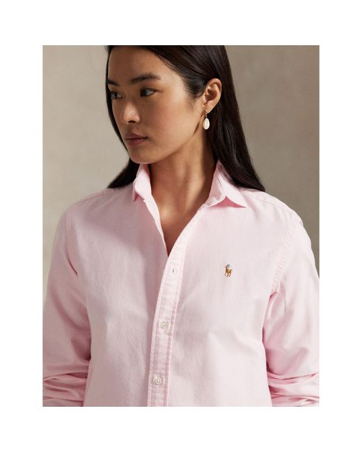 Polo Ralph Lauren Pink Oxford Button-Down Shirt
