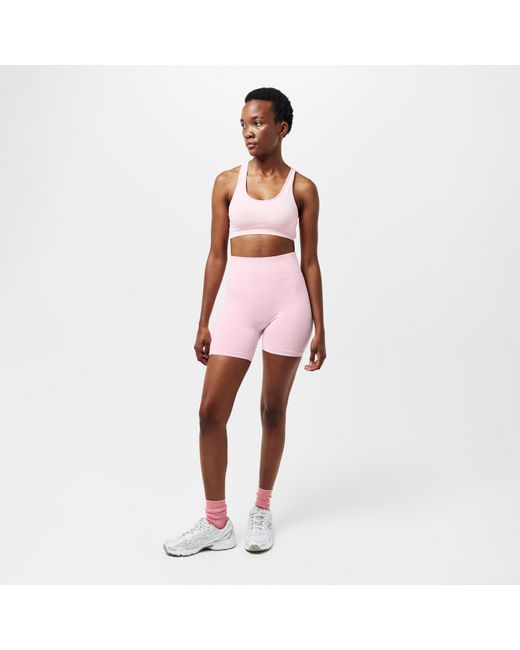 P.E Nation Pink Restore Performance Gym Shorts