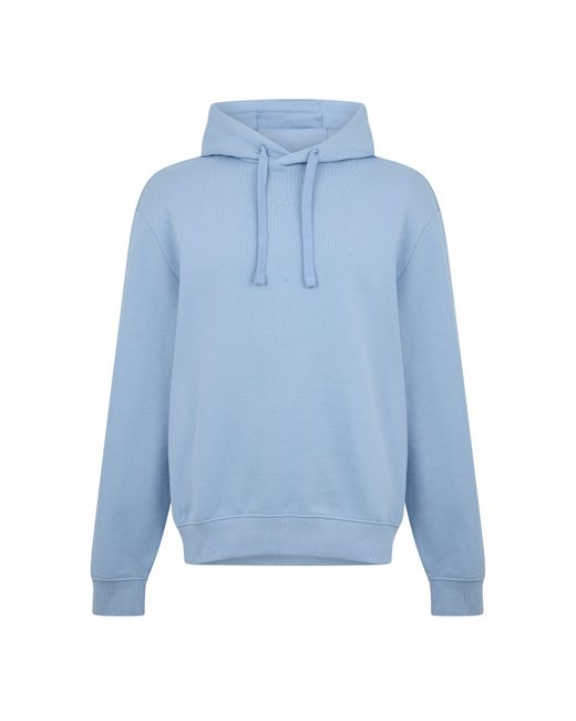 HUGO Blue Logo Hoodie for men
