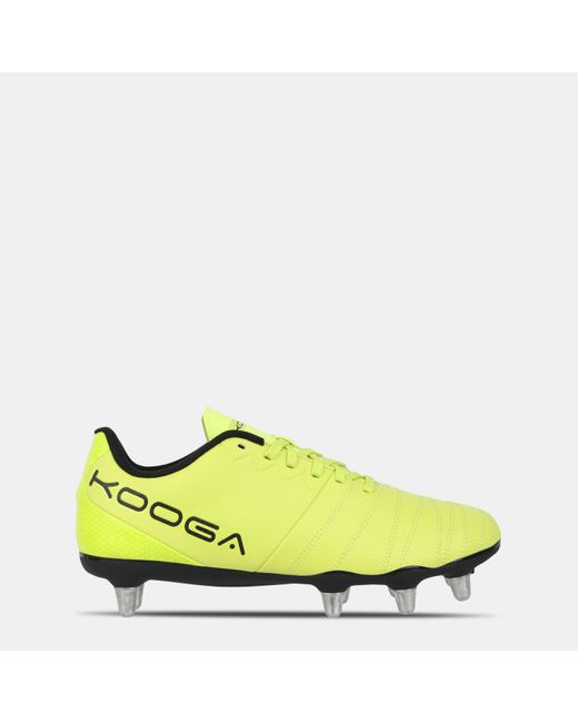 Kooga Yellow Power Sg Rugby Boots