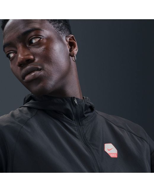 Nike Black City Run Jacket for men