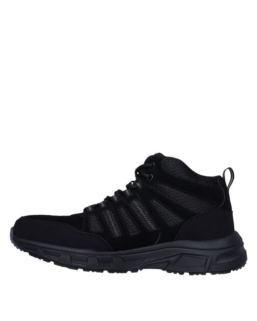 Skechers Black Oakcanyon Casual Low-Top Trainers for men